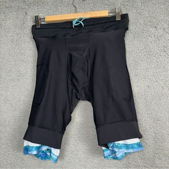 Lululemon Shorts Men's Medium Blue T.H.E. Short Lined 9" Running Athletic - Picture 9 of 9